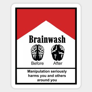 Brainwash Sticker